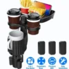 4-in-1 Car Cup Holder / Food Tray