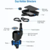 4-in-1 Car Cup Holder / Food Tray