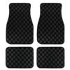 Checkerboard Car Foot Dustproof Universal Mat