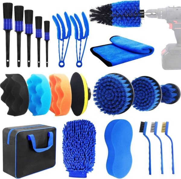 22 Pcs Car Detailing Set