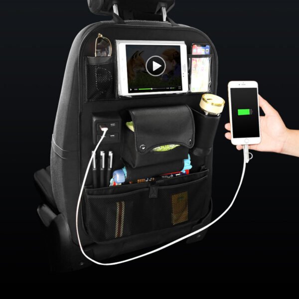 Car Backrest Multifunctional Storage Bag