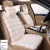 Bubble Velvet Car Seat Cushion