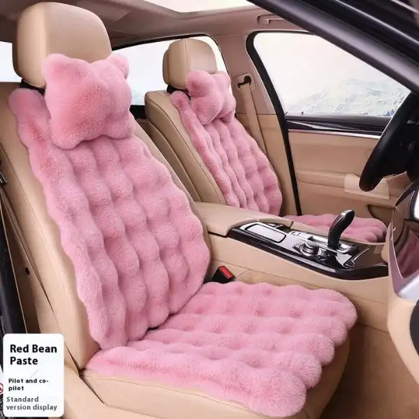 Plush Car Seat Covers