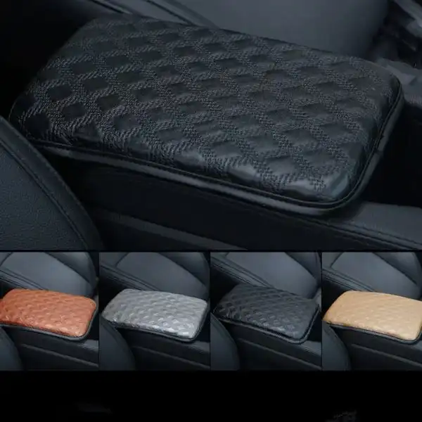 Quilted Car Armrest Pad