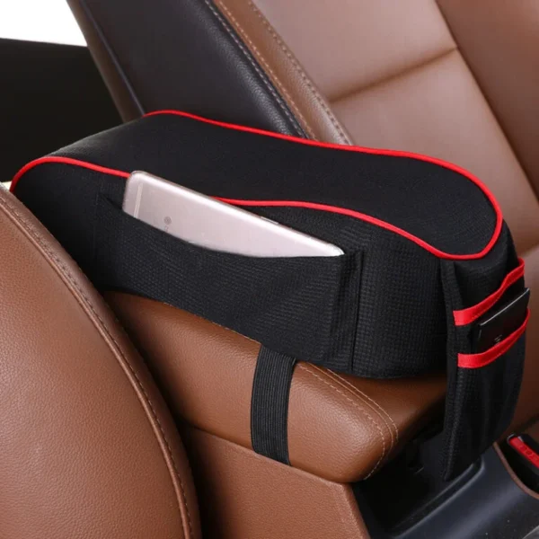 Car Armrest Box Organzier (1) Car Console Pad