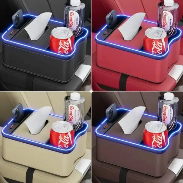 Car Armrest Multifunctional Storage Box