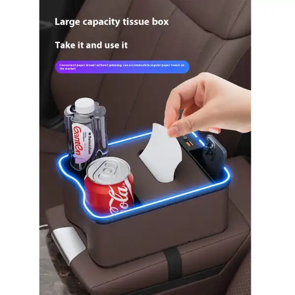 Car Armrest Multifunctional Storage Box