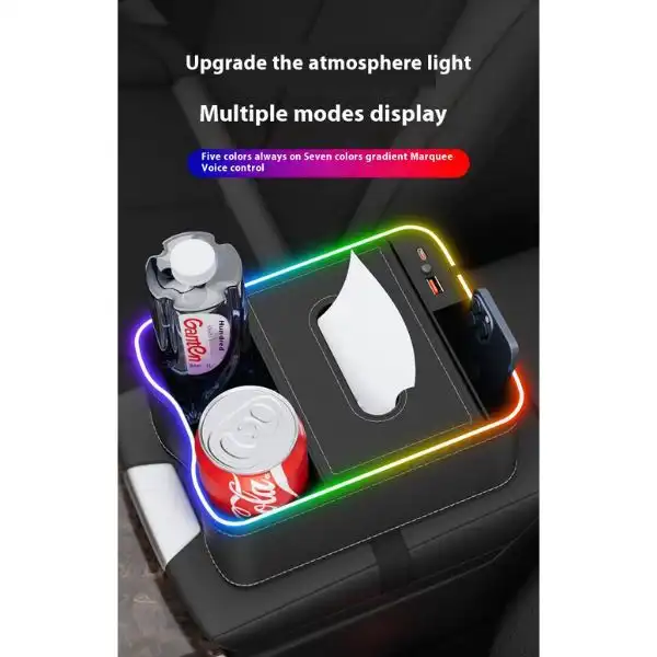 Car Armrest Multifunctional Storage Box