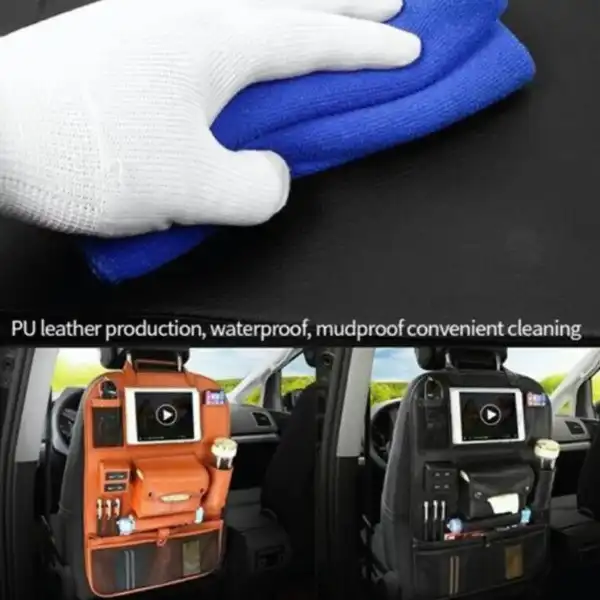 Car Backrest Multifunctional Storage Bag