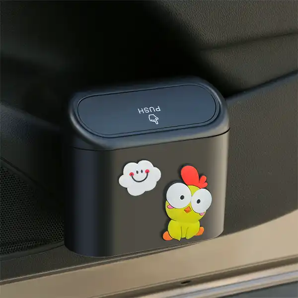 Car Door Hanging Storage Trash Bin
