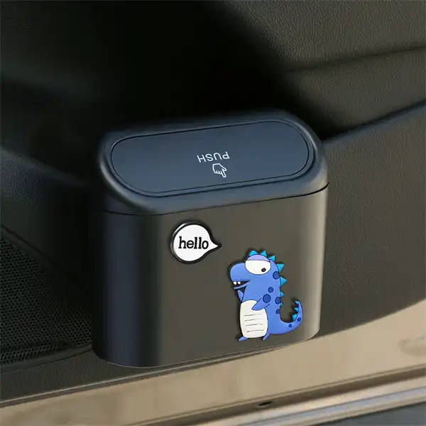 Car Door Hanging Storage Trash Bin