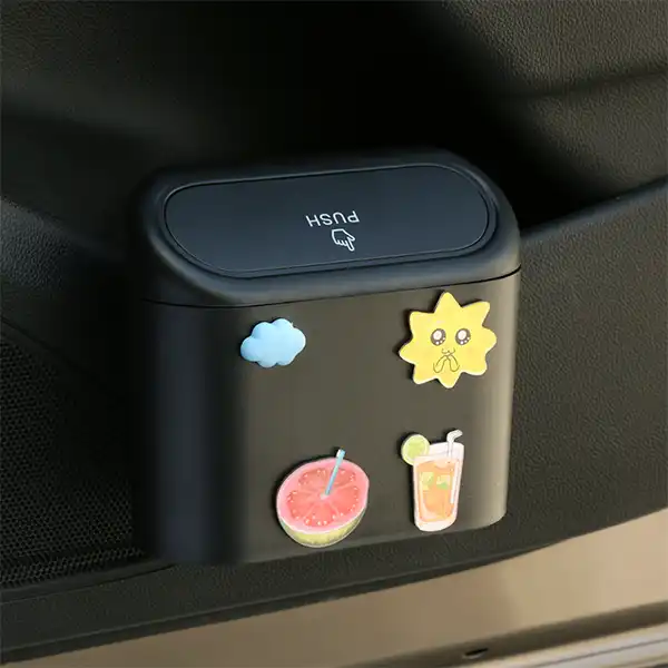 Car Door Hanging Storage Trash Bin