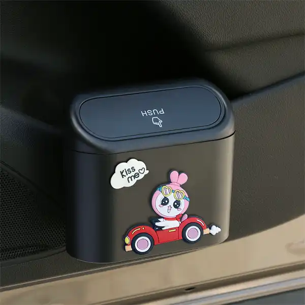 Car Door Hanging Storage Trash Bin