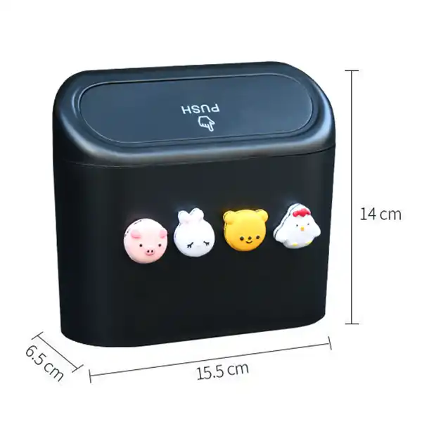 Car Door Hanging Storage Trash Bin