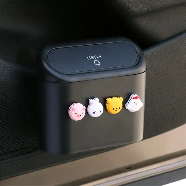 Car Door Hanging Storage Trash Bin