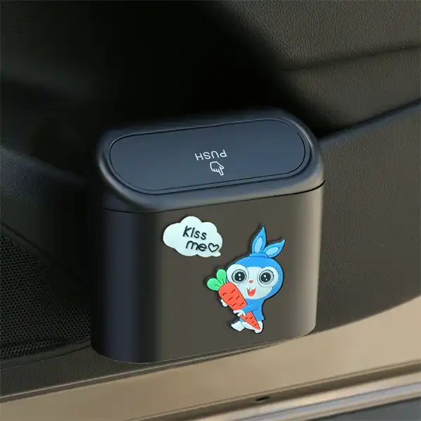 Car Door Hanging Storage Trash Bin