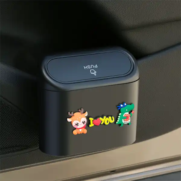 Car Door Hanging Storage Trash Bin