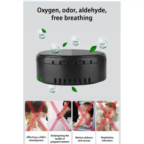 Car Mounted Solar Air Humidifier
