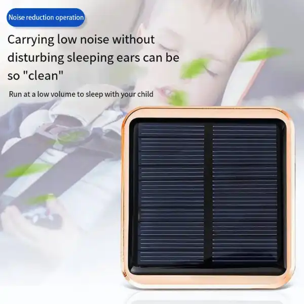 Car Mounted Solar Powered Air Purification Device