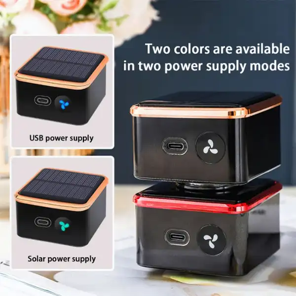 Car Mounted Solar Powered Air Purification Device