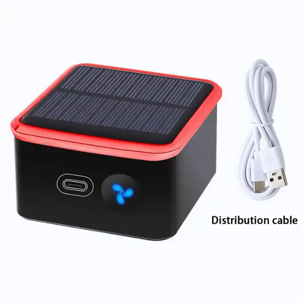 Car Mounted Solar Powered Air Purification Device