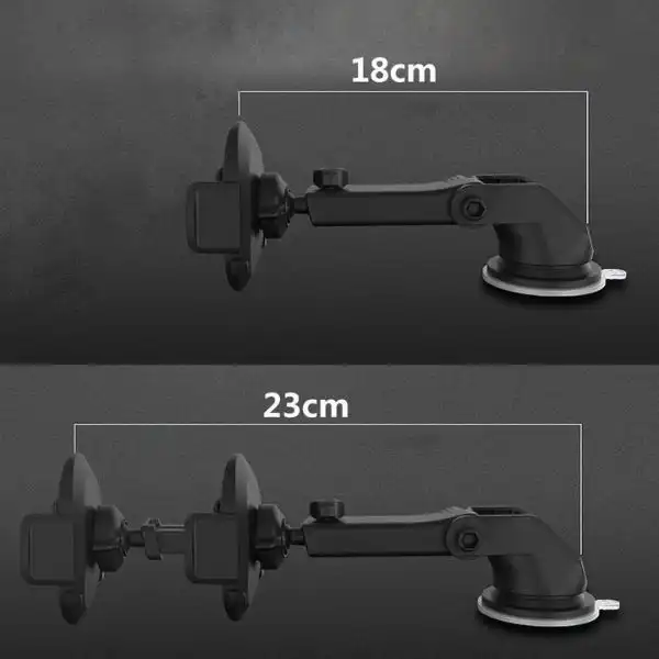 Car Phone Holder Long Rod 360 Rotation