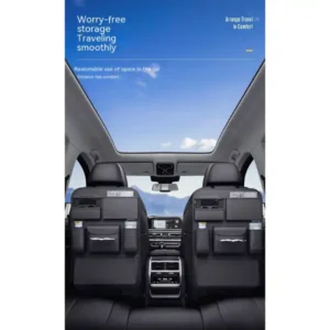 Car Premium Seat Back Storage Hanging Bag