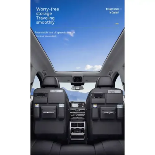 Car Premium Seat Back Storage Hanging Bag
