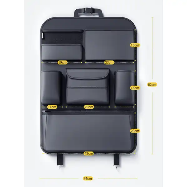 Car Premium Seat Back Storage Hanging Bag
