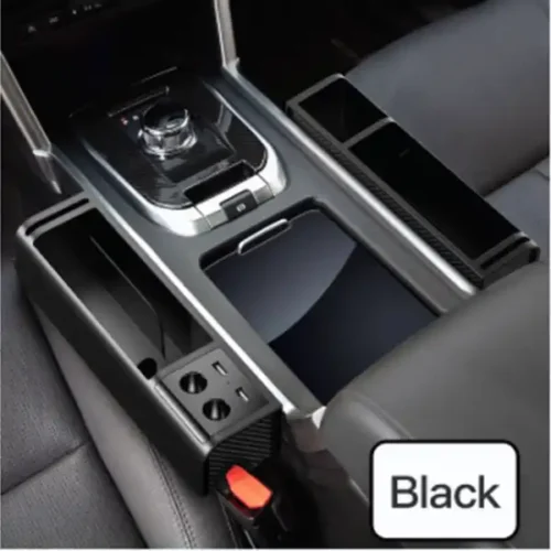Car Premium Seat Gap Storage Box with charging ports