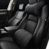 Car Seat Neck Headrest, Backrest Leather Cushion