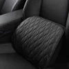 Car Seat Neck Headrest, Backrest Leather Cushion