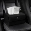 Stylish Hanging Car Tissue Box for Armrest or Console