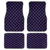 Checkerboard Car Foot Dustproof Universal Mat