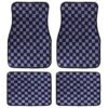 Checkerboard Car Foot Dustproof Universal Mat