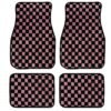 Checkerboard Car Foot Dustproof Universal Mat