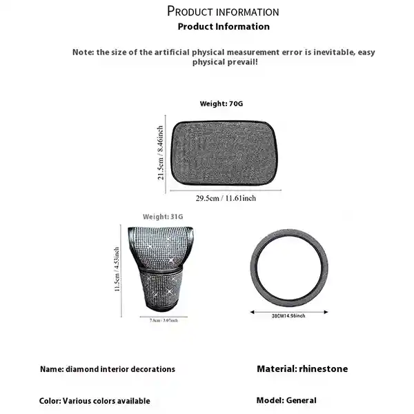 Rhinestone Car Accessories
