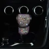 Dazzling Rhinestone Car Steering Wheel Cover, Gear Cover, Armrest Mat Set