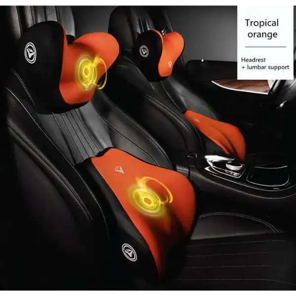 Electric Headrest/Backrest Car Seat Massage Pillow