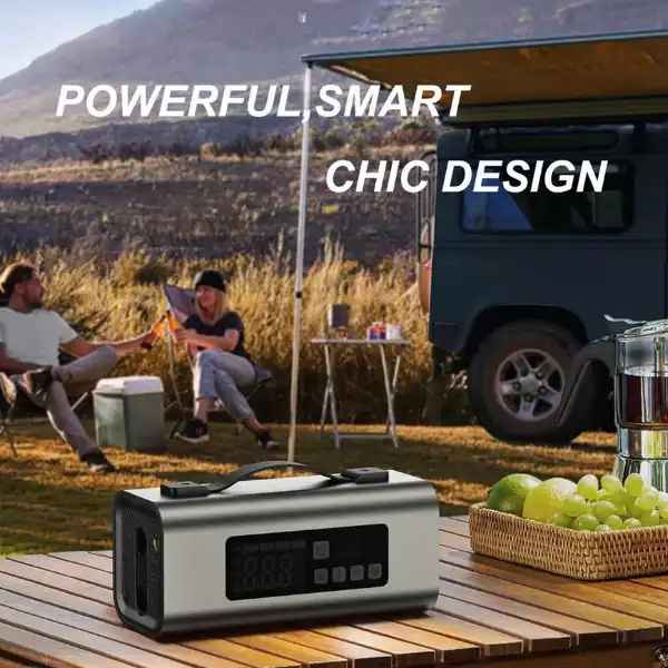 Jump Starter with Air Compressor and Air Pump