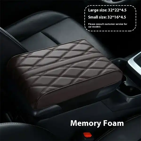 Leather Armrest Box Mat Sponge
