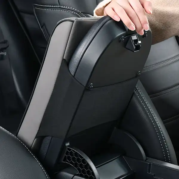 Leather Armrest Box Mat Sponge