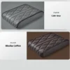 Leather Armrest Box Mat Sponge