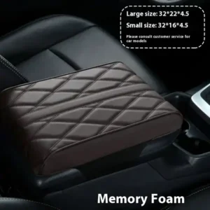 Leather Armrest Box Mat Sponge