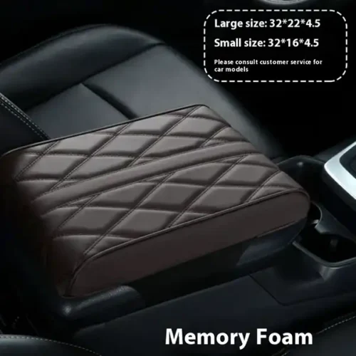 Leather Armrest Box Mat Sponge