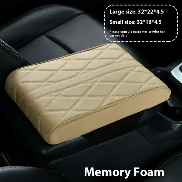 Leather Armrest Box Mat Sponge