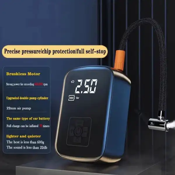 Wireless Car Air Compressor Electric Tire Inflator