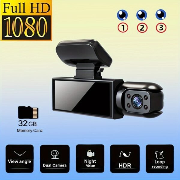 Dash Cam M8 With 32G Memory Card