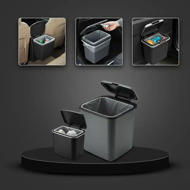 car trash bins