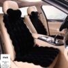 Bubble Velvet Car Seat Cushion